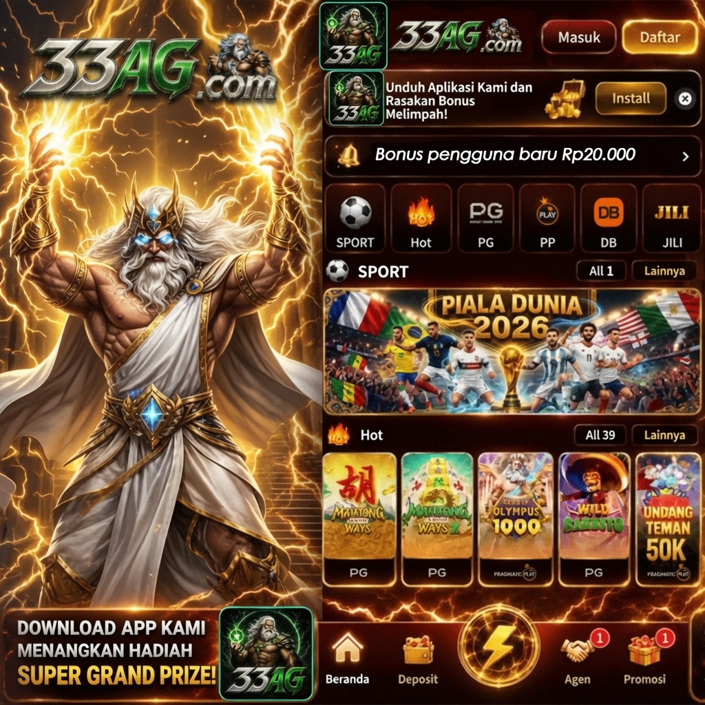 33AG - 33ag Destinasi Slot Online Indonesia dengan Ragam Tema Menarik