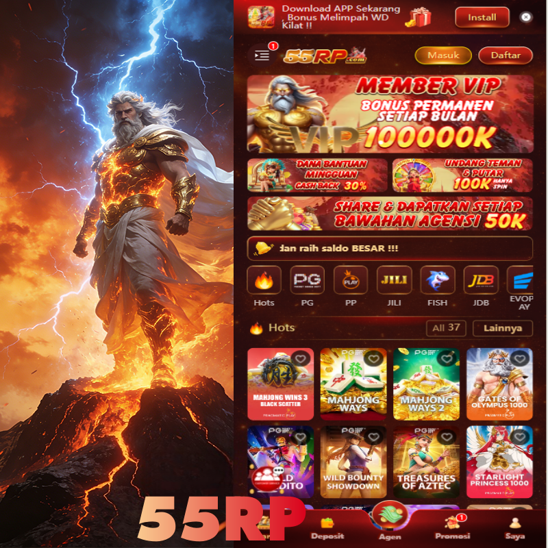 55RP - 55rp Pilihan Game PG Soft untuk Penggemar Slot Online